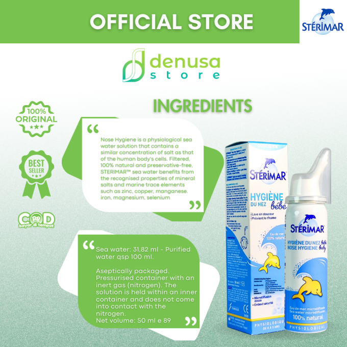 Sterimar Nose Hygiene Baby 50ml