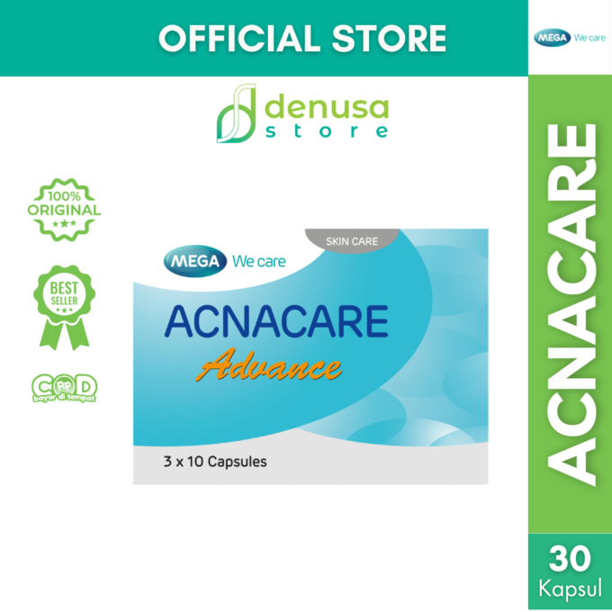 Mega Acnacare Advance Skin Health 30 Kapsul