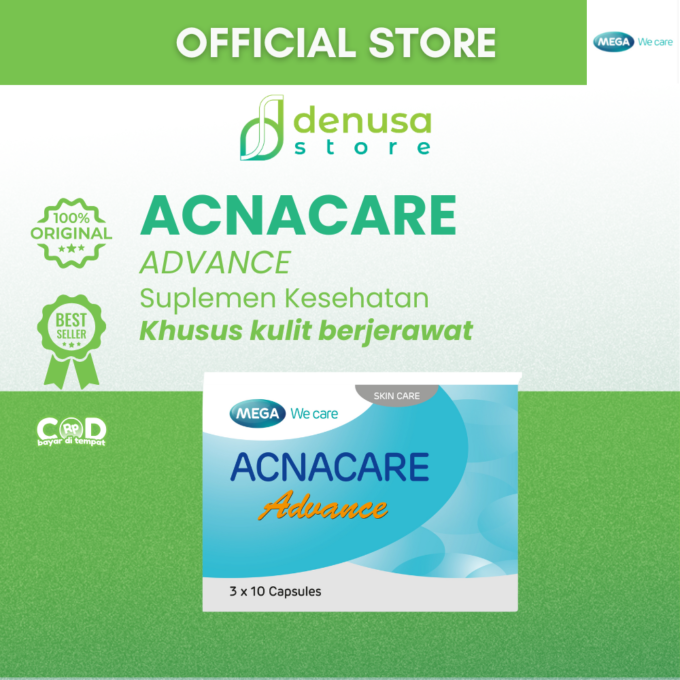 Mega Acnacare Advance Skin Health 30 Kapsul