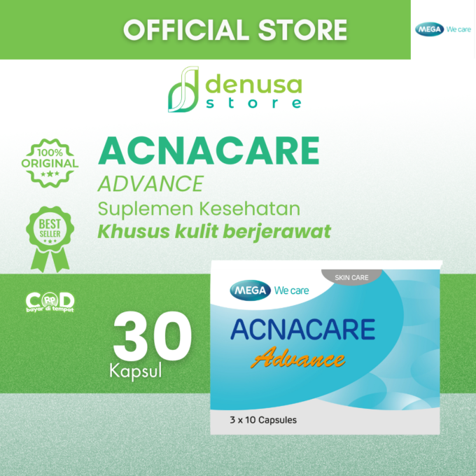 Mega Acnacare Advance Skin Health 30 Kapsul