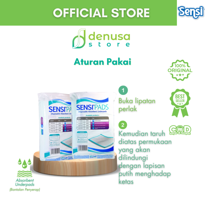 Sensi Pads - Disposable Underpads - 60x90cm