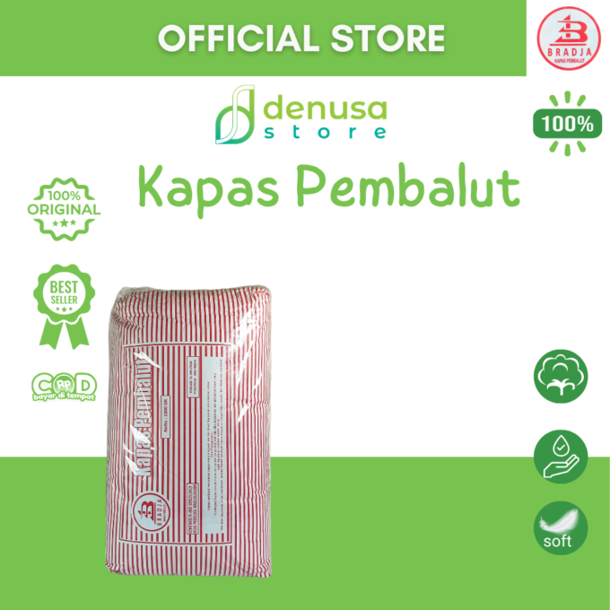 Bradja Kapas Pembalut - 1000gr