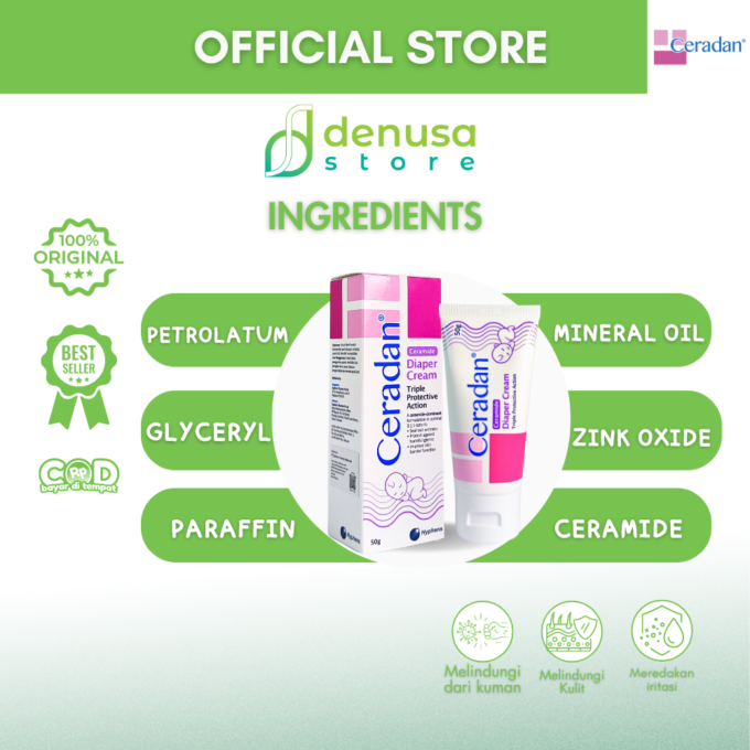 Ceradan Diaper Cream - 50gr