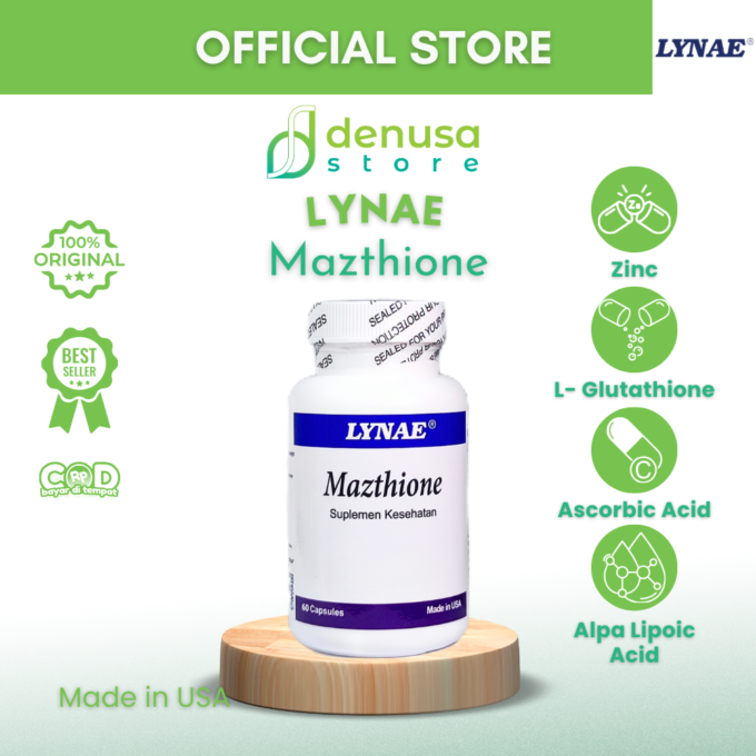 Lynae Mazthione Suplemen Kesehatan 60 Capsules