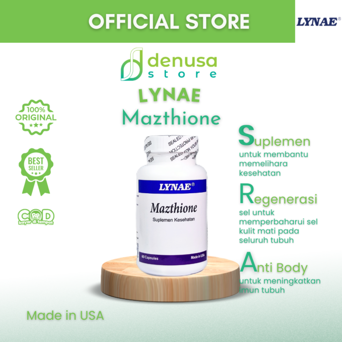 Lynae Mazthione Suplemen Kesehatan 60 Capsules