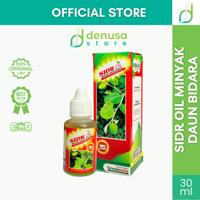 Two in 1 Indonesia Sidr Oil Minyak Daun Bidara 30ml