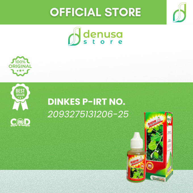 Two in 1 Indonesia Sidr Oil Minyak Daun Bidara 30ml