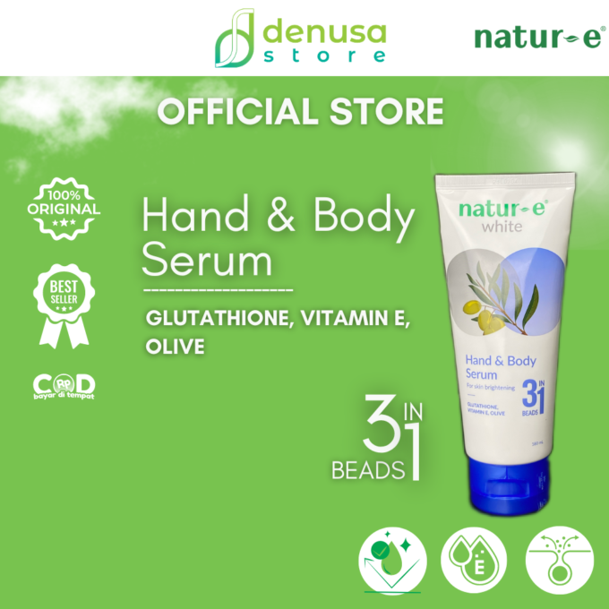 Natur-e White - Brightening Hand n Body Serum 180ml