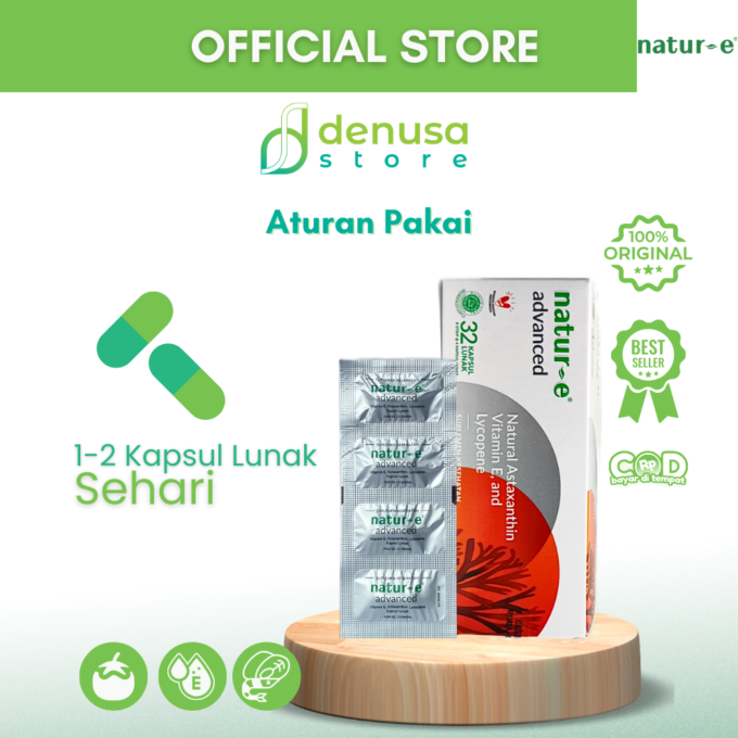 Natur-e Advanced - Suplemen Makanan - 1 Kotak - 32 Kapsul Lunak