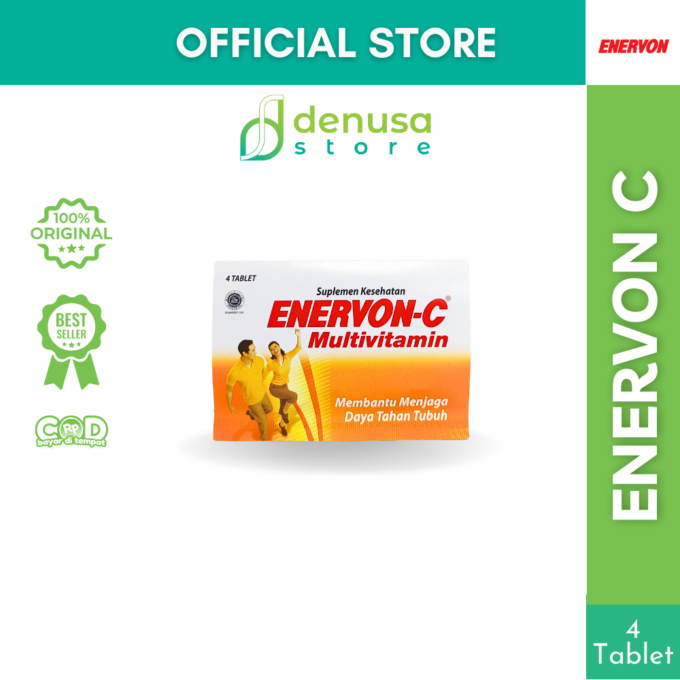 Enervon-C Vitamin C Multivitamin 1 Strip 4 Tablet