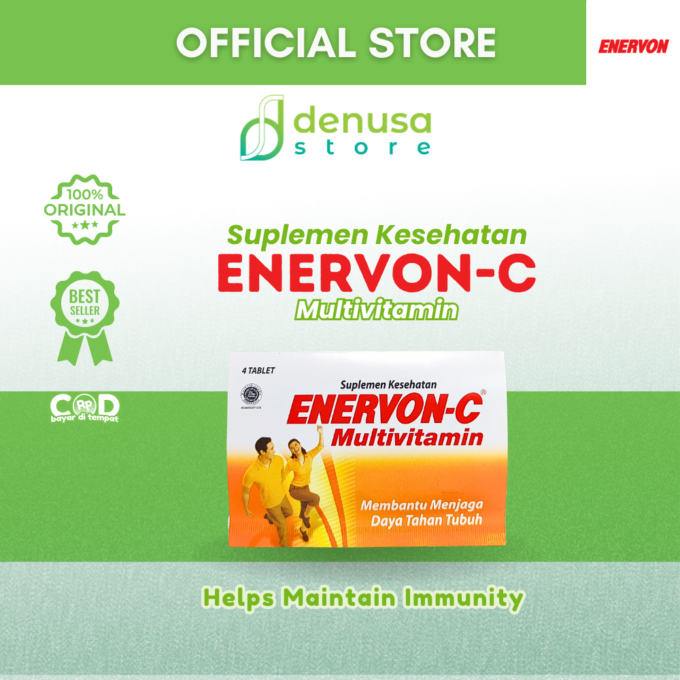 Enervon-C Vitamin C Multivitamin 1 Strip 4 Tablet