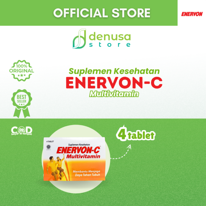 Enervon-C Vitamin C Multivitamin 1 Strip 4 Tablet