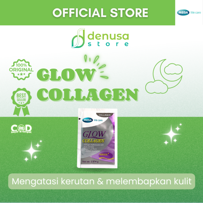 Mega Glow Collagen - Suplemen Makanan - 1 Sachet