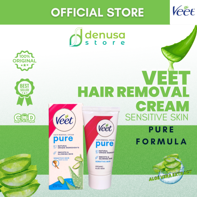 Veet Hair Removal Cream Kulit Sensitif 25gr