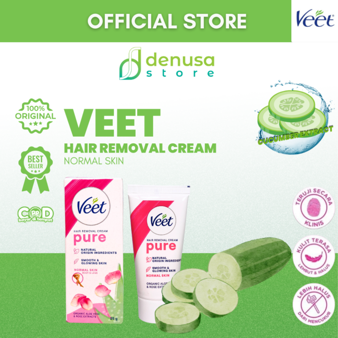 Veet Hair Removal Cream Kulit Normal 25gr