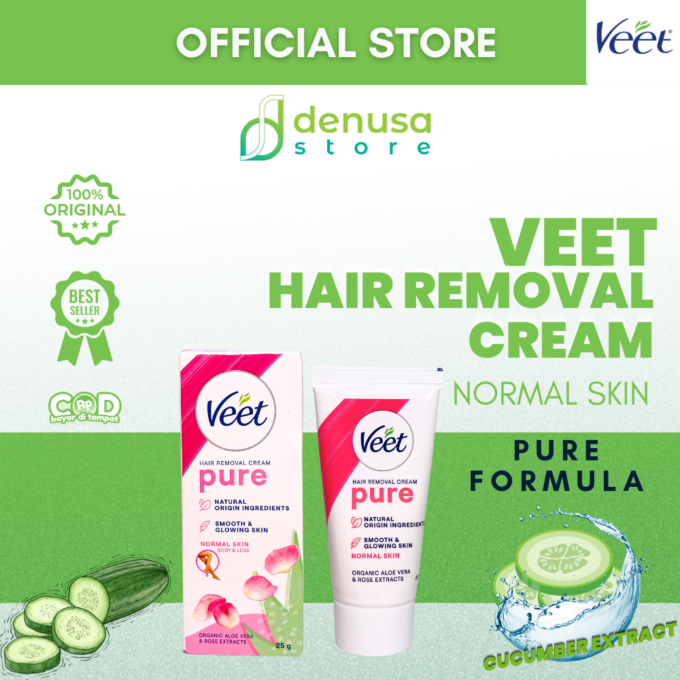 Veet Hair Removal Cream Kulit Normal 25gr
