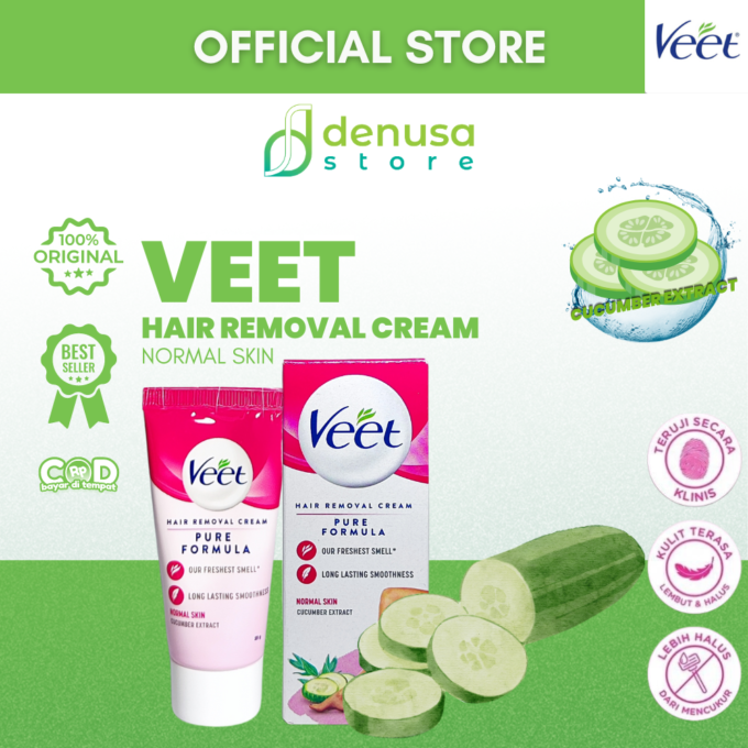 Veet Hair Removal Cream - Kulit Normal - 25gr