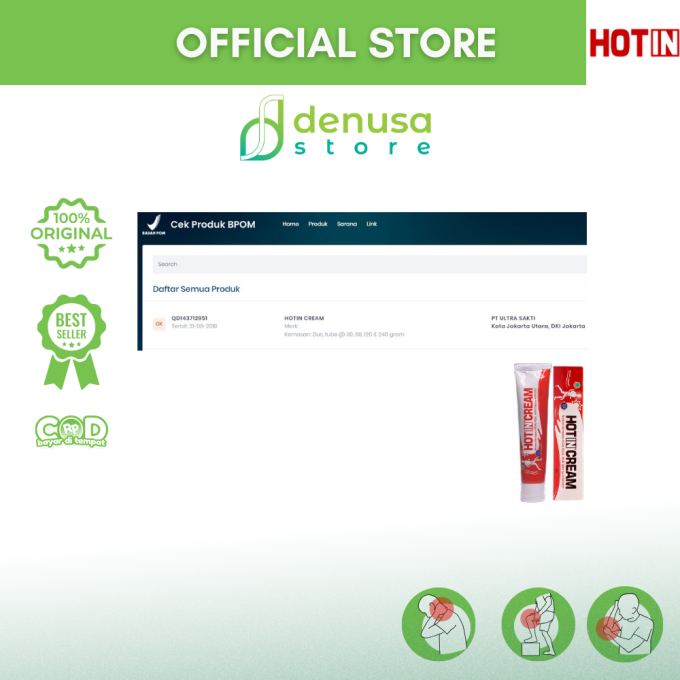 HOTIN Cream Tube 120gr