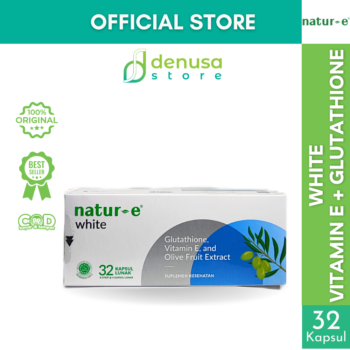 Natur-e White Suplemen Kesehatan 1 Kotak 32 Kapsul Lunak