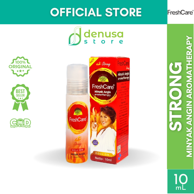 FreshCare - Minyak Angin Aromatherapy - Strong - Roll On 10ml