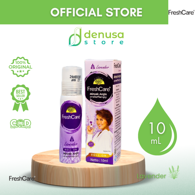 FreshCare - Minyak Angin Aromatherapy - Lavender - Roll On 10ml