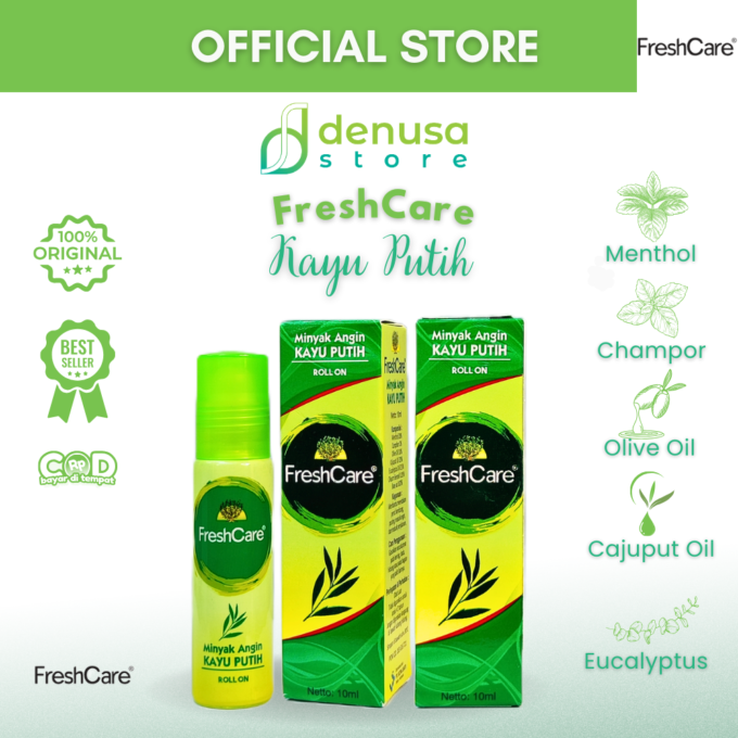 FreshCare - Minyak Angin Kayu Putih - Roll On 10ml