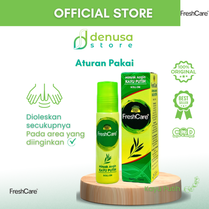 FreshCare - Minyak Angin Kayu Putih - Roll On 10ml