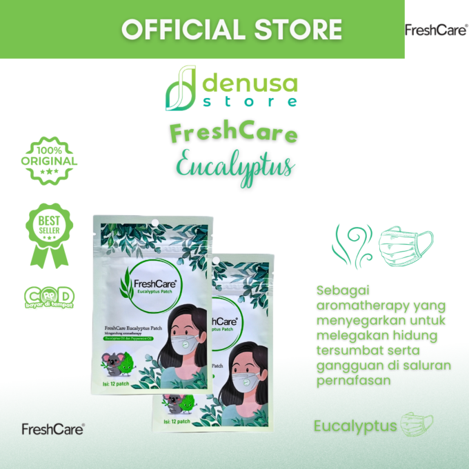 FreshCare Patch Eucalyptus isi 12 Patch