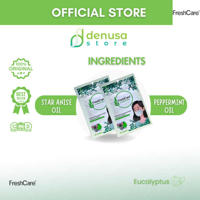 FreshCare Patch Eucalyptus isi 12 Patch