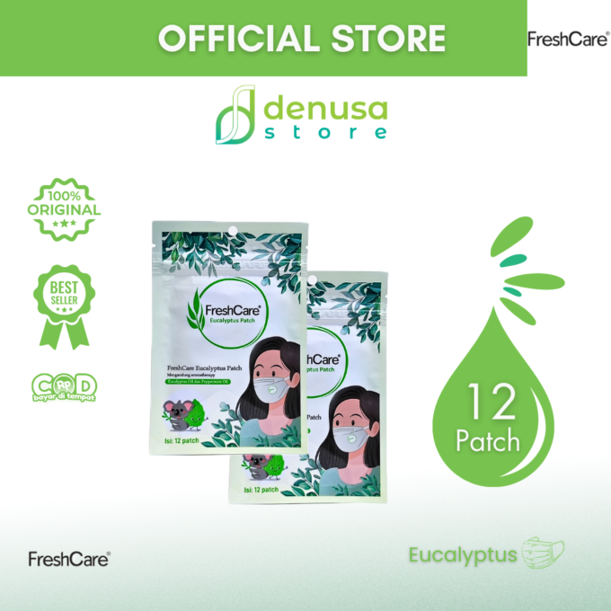 FreshCare Patch Eucalyptus isi 12 Patch