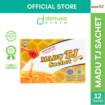 Madu TJ Sachet - Original - 1 Kotak - 20gr x 12 Sachet