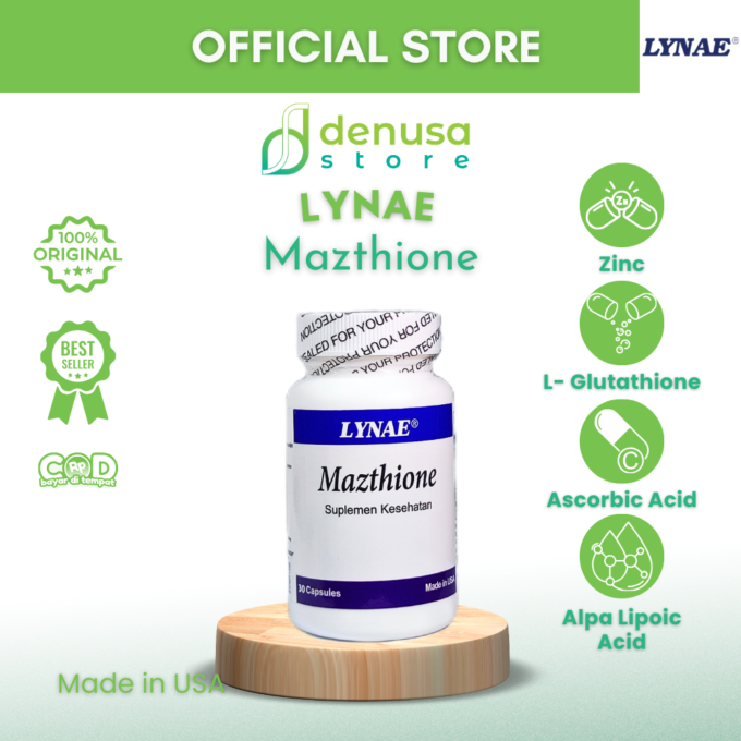 Lynae Mazthione Suplemen Kesehatan 30 Capsules