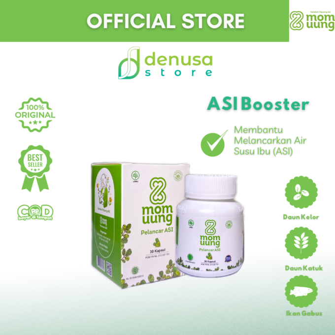 Mom Uung ASI Booster - Pelancar ASI - 30 Kapsul