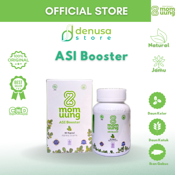 Mom Uung ASI Booster - Pelancar ASI - 60 Kapsul