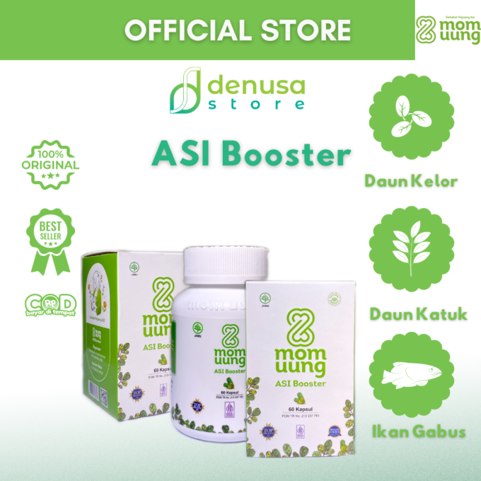 Mom Uung ASI Booster - Pelancar ASI - 60 Kapsul