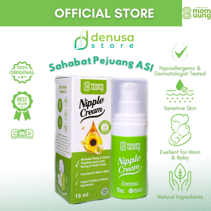 Mom Uung Nipple Cream 15ml