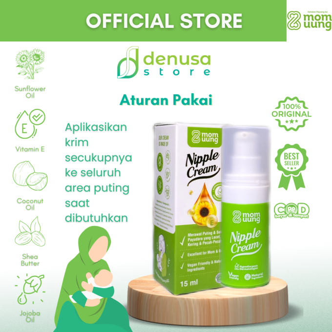 Mom Uung Nipple Cream 15ml