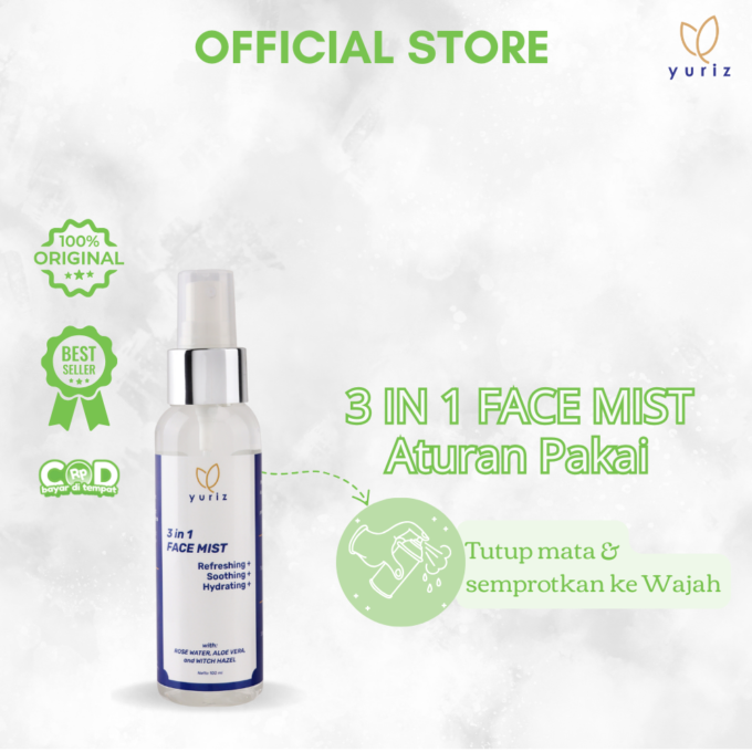 Yuriz 3 in 1 Face Mist 100 ml