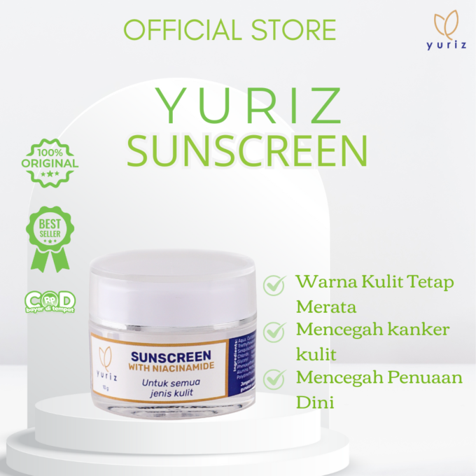 Yuriz Sunscreen with Niacinamide 10gr