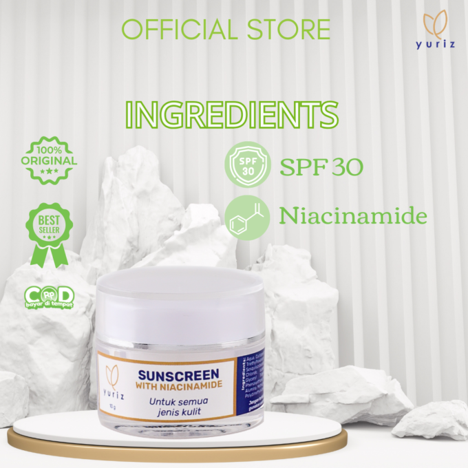 Yuriz Sunscreen with Niacinamide 10gr