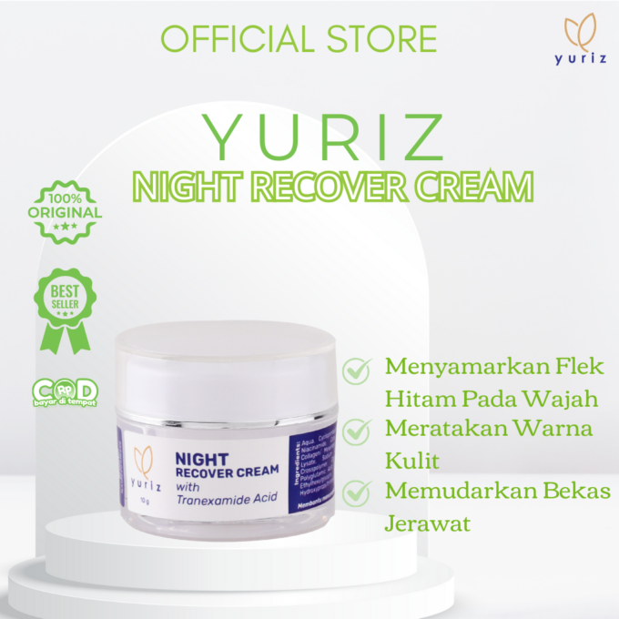 Yuriz Night Recover Cream 10gr