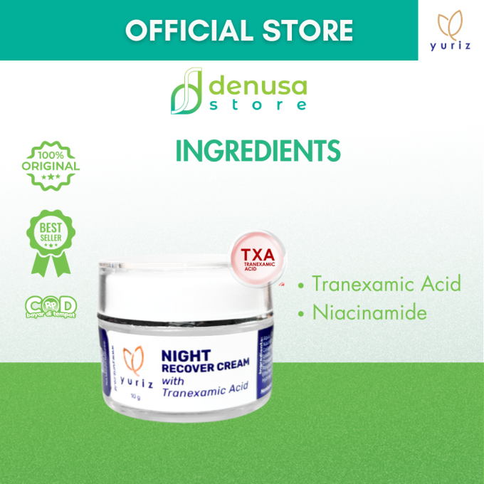 Yuriz Night Recover Cream 10gr