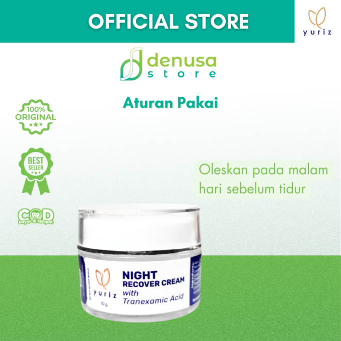 Yuriz Night Recover Cream 10gr