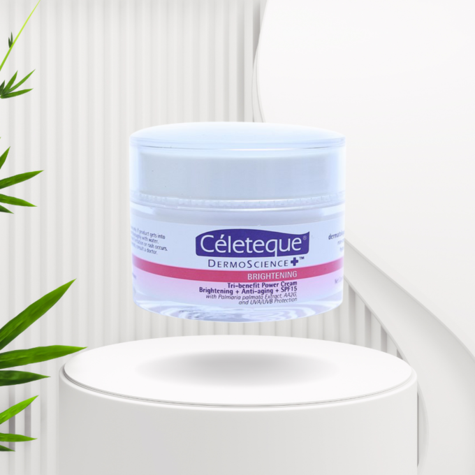 Celeteque Brightening - Tri benefit Power Cream Brightening Anti aging SPF15 - 50ml