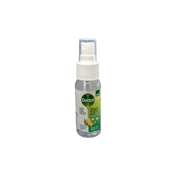 Dettol 2in1 Sanitizer Spray - Citrus Tea - 50ml