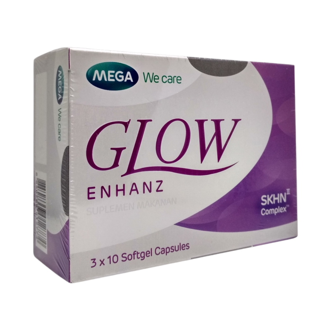 Mega Glow Enhanz - Suplemen Makanan - 30 Softgel Capsules