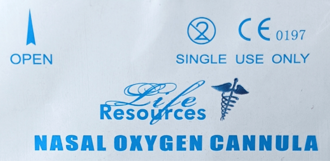 Life Resources - Nasal Oxygen Cannula - Adult