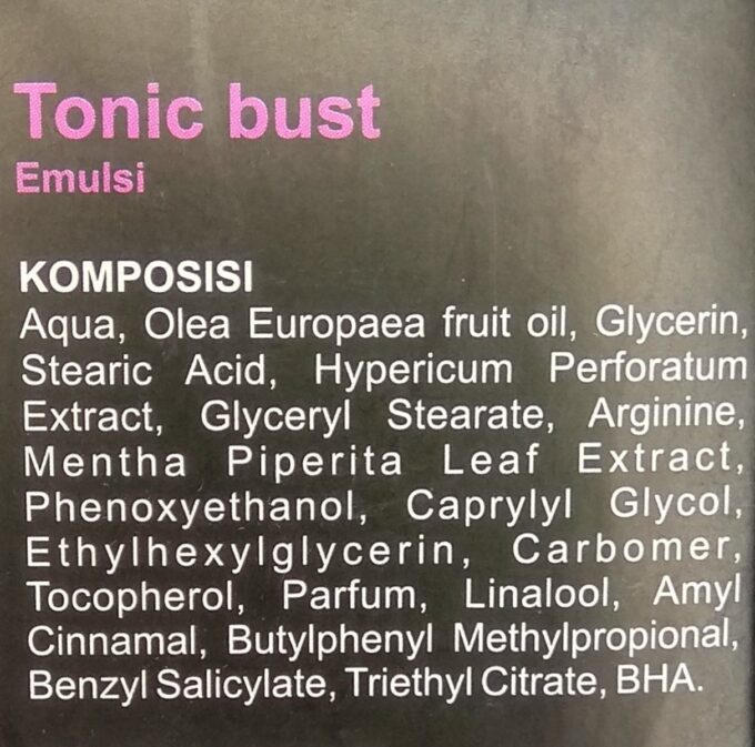 Benostan Tonic Bust Emulsion 125ml