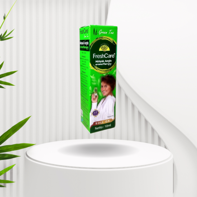 FreshCare - Minyak Angin Aromatherapy - Green Tea - Roll On 10ml