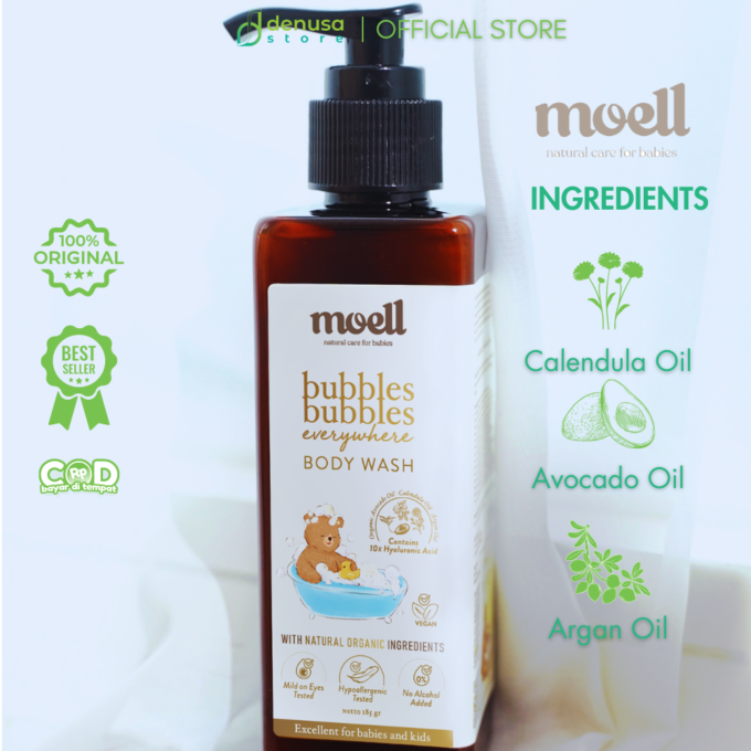 Moell Body Wash 185 gr